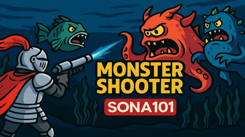 মনস্টার শ্যুটার গেমে নতুন রোমাঞ্চ SONA101 এ